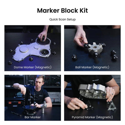 Revopoint 529 Piece 3D Scanning Marker Block Kit - Swing Design