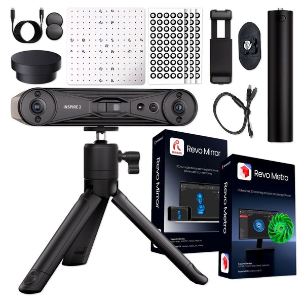 Revopoint INSPIRE 2 Handheld Infrared Laser 3D Scanner | Swing Design