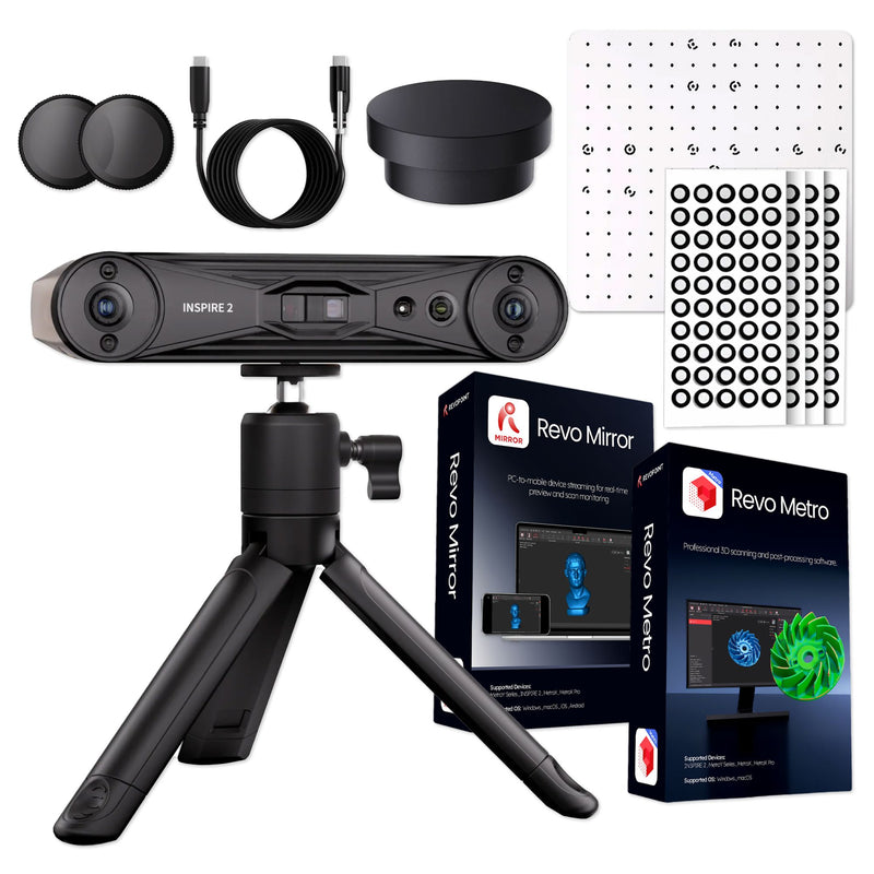Revopoint INSPIRE 2 Wireless Infrared Laser 3D Scanner Standard Edition Revopoint 3D Scanners Revopoint 