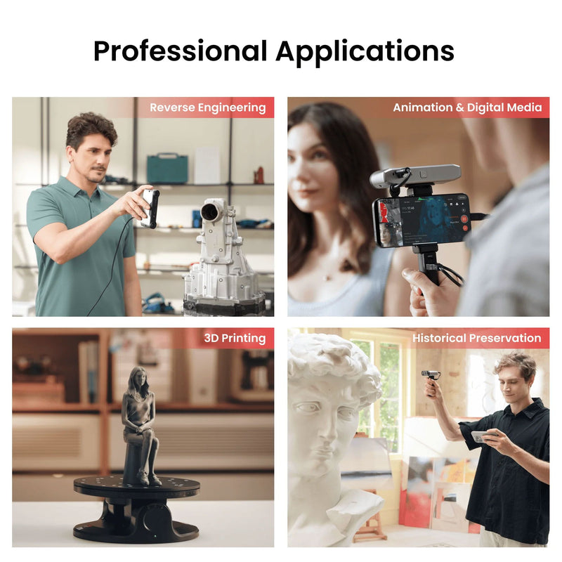 Revopoint INSPIRE 2 Wireless Infrared Laser 3D Scanner Standard Edition Revopoint 3D Scanners Revopoint 