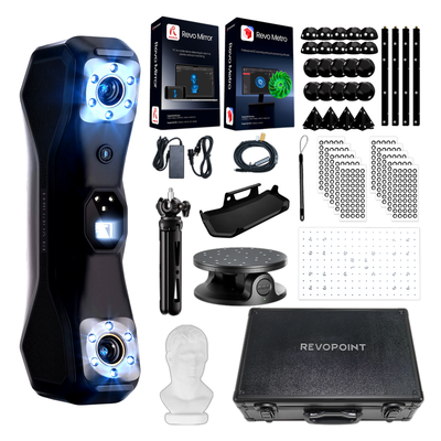 Bambu Lab H2D PRO 3D Printer with Revopoint MetroX 3D Scanner & Filaments