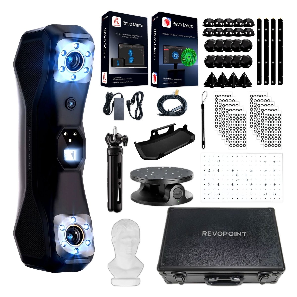 Revopoint MetroX PRO Blue Laser Handheld 3D Scanner | Swing Design