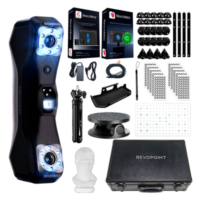 Revopoint MetroX PRO Advanced Blue Laser &amp; Full-Field Handheld 3D Scanner Revopoint 3D Scanners Revopoint 