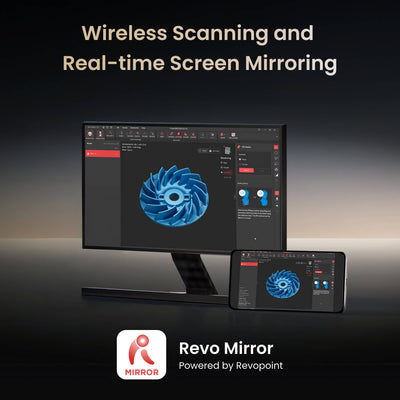 Revopoint MetroY ULTRA CMM EDITION Wireless Blue Laser 3D Scanner Revopoint 3D Scanners Revopoint 