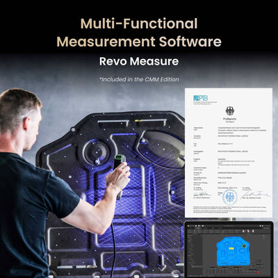 Revopoint MetroY ULTRA CMM EDITION Wireless Blue Laser 3D Scanner Revopoint 3D Scanners Revopoint 