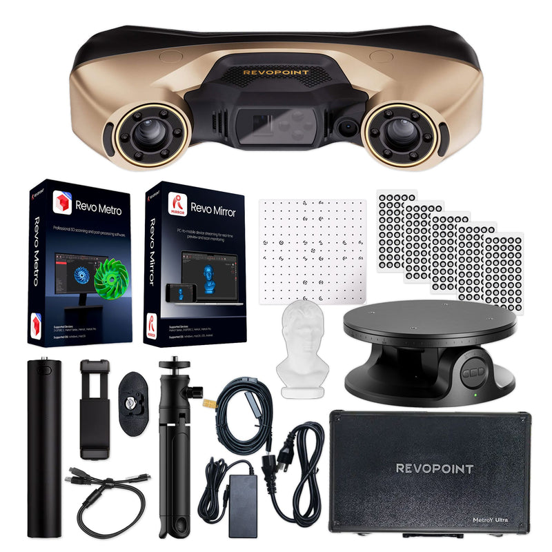 Revopoint MetroY ULTRA High Performance Wireless Blue Laser 3D Scanner Revopoint 3D Scanners Revopoint 