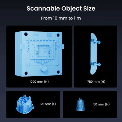 Revopoint MetroY Wireless Blue Laser 3D Scanner Creality 3D Scanners Creality 