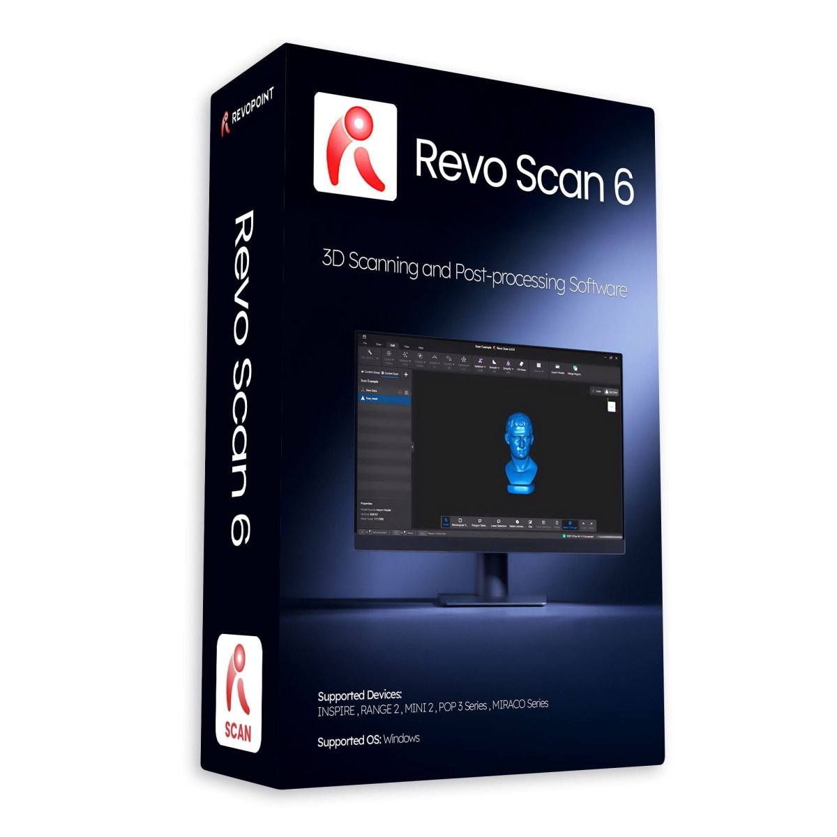 Revopoint MIRACO Handheld All-in-One 3D Scanner | Swing Design