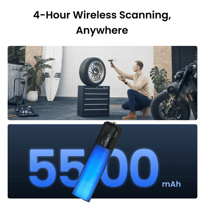 Revopoint POP 4 Premium Edition 5-in-1 Handheld Wireless 3D Scanner Add 1 Year Revo Measure Swing Design 21