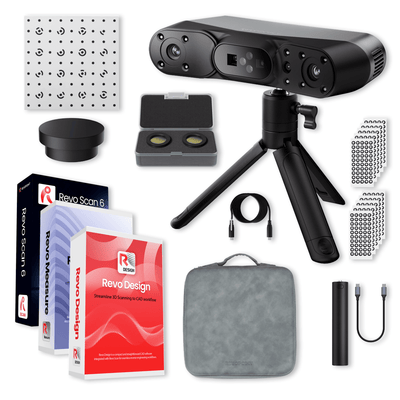 Revopoint POP 4 Premium Edition 5-in-1 Handheld Wireless 3D Scanner No Add-on Software Swing Design 1