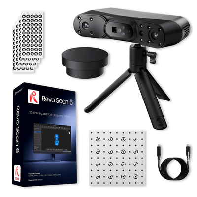 Revopoint POP 4 Standard Edition 5-in-1 Handheld Wireless 3D Scanner Swing Design 1