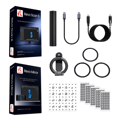 Revopoint RANGE 3 Pro Edition Wireless 3D Scanner No Add-ons Swing Design 5