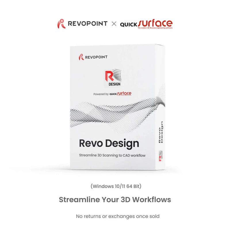 Revopoint Revo Design Professional 3D Scan to CAD Software Software Revopoint 