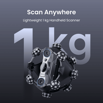 Revopoint Trackit SR Marker Free Wireless Optical 3D Scanner Swing Design 10