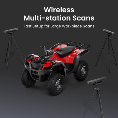 Revopoint Trackit SR Marker Free Wireless Optical 3D Scanner Swing Design 16