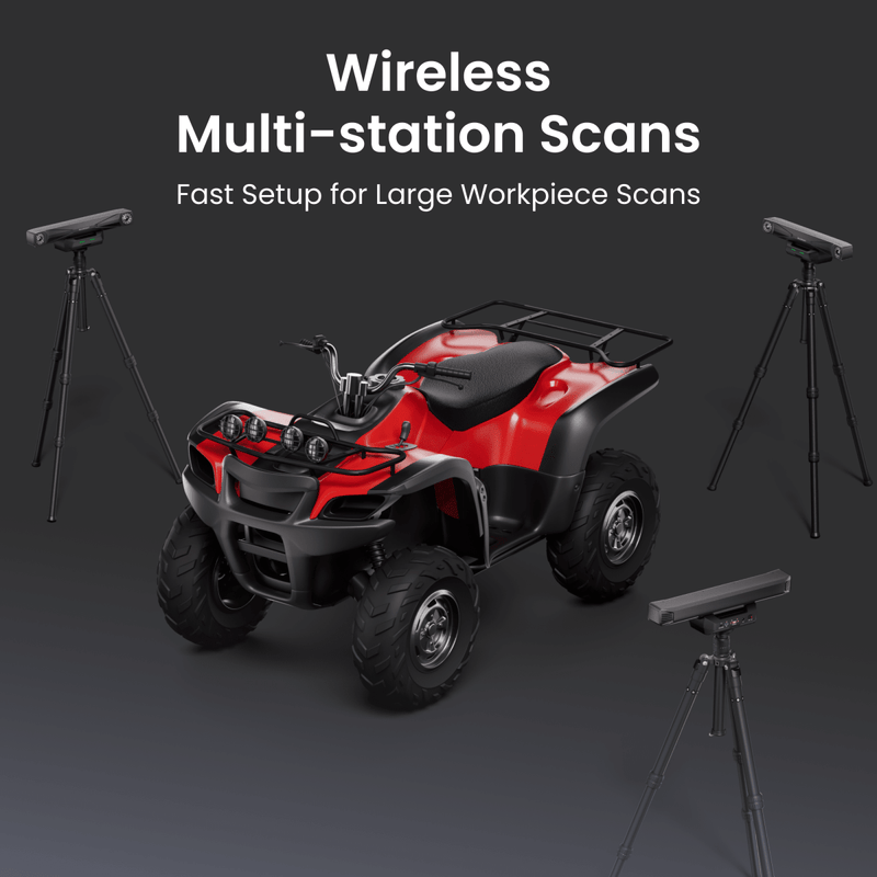 Revopoint Trackit SR Marker Free Wireless Optical 3D Scanner Swing Design 16