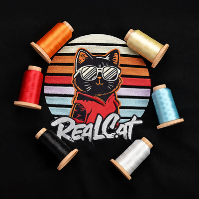 Richword 800m 40wt Polyester Embroidery Thread Spools - 60pc Sewing Accessories Poolin 