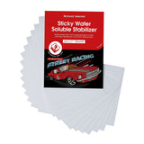 Richword Printable Sticky Wash Away Stabilizer 8.5in x 11in - 15 Sheets Sewing Accessories Poolin 