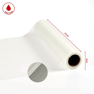 Richword Universal Wash Away Water Soluble Embroidery Topping - 12in x 25 Yards Sewing Accessories Poolin 