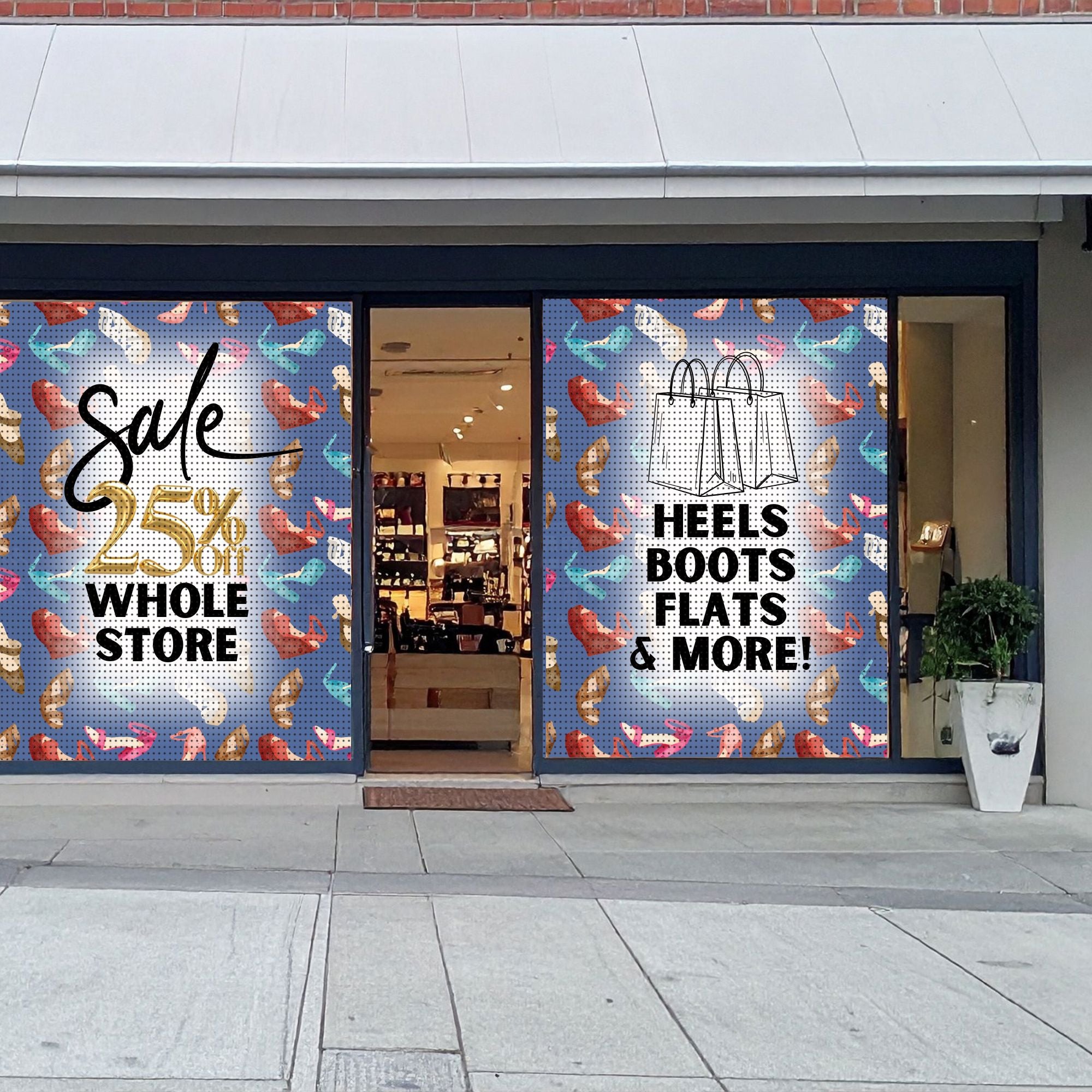 Roland 80/20 Perforated Adhesive Window Film - 30" x 82 FT Eco Printers Roland 