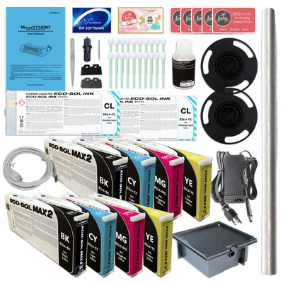 Roland BN-20A Desktop 20" Eco-Solvent Printer & Cutter w/ Double CMYK Inks Eco Printers Roland 