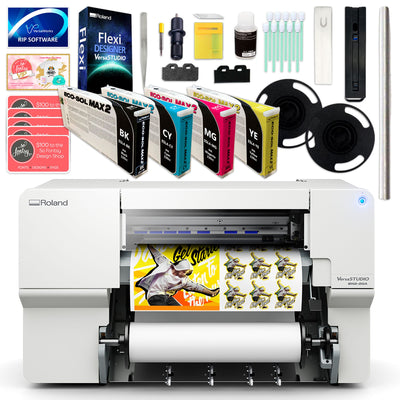 Roland BN2-20A Desktop 20" Eco-Solvent Printer & Cutter w/ CMYK Inks Eco Printers Roland 