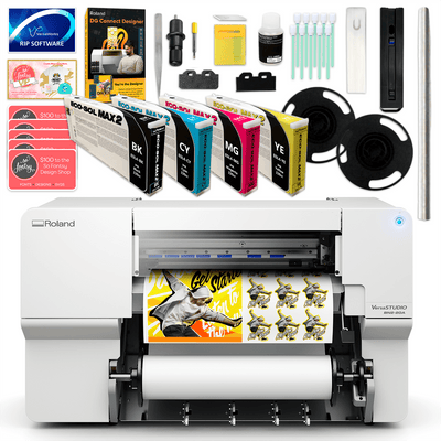 Roland BN2-20A Desktop 20" Eco-Solvent Printer &amp; Cutter w/ CMYK Inks Swing Design 1