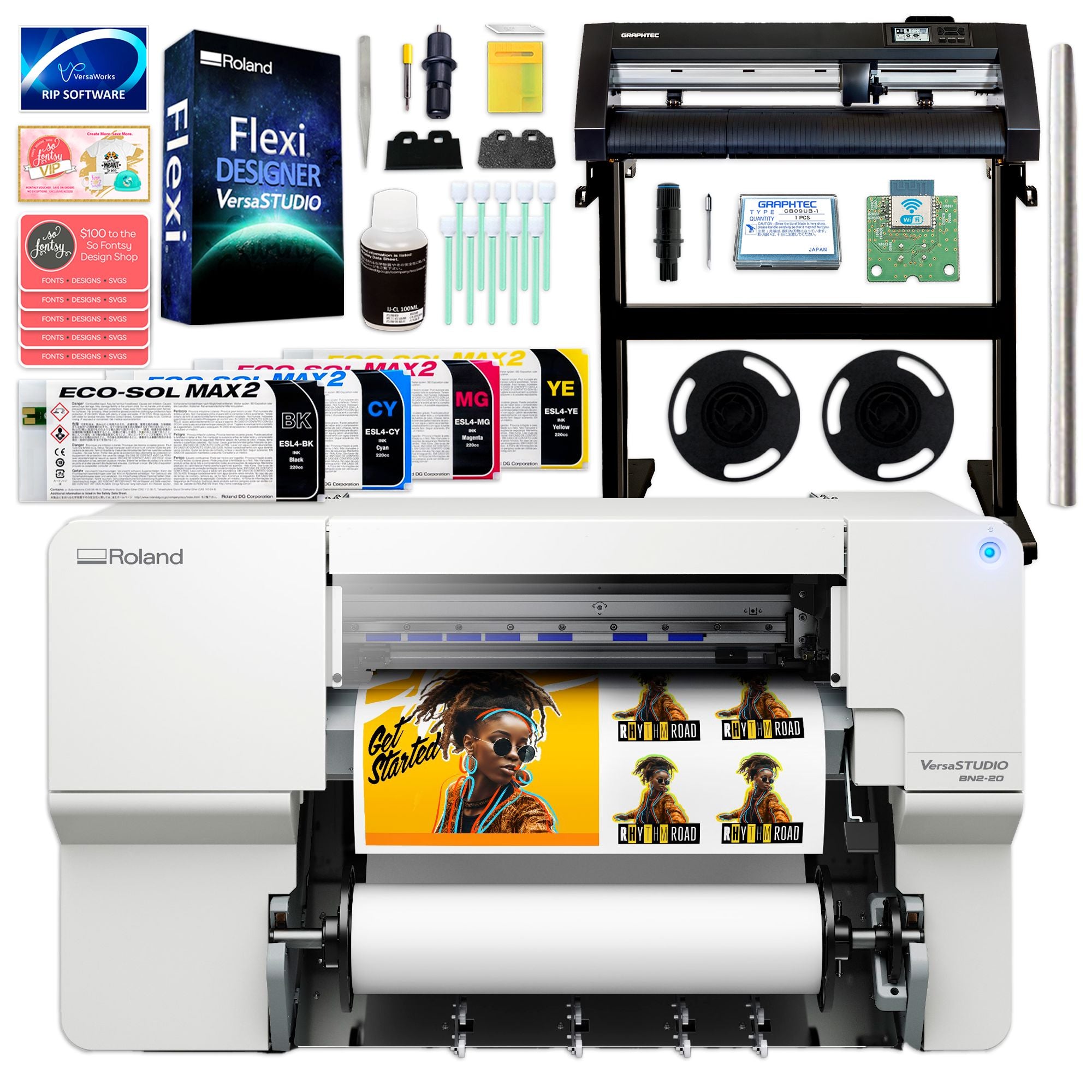 Roland BN2-20A Printer Business Bundles | Swing Design