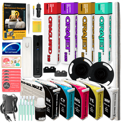 Roland BN2-30 Desktop 30" Eco-Solvent Printer & Cutter w/ Graphtec Vinyl CutterBN2-30 w/ CMMYK Inks - Swing Design4