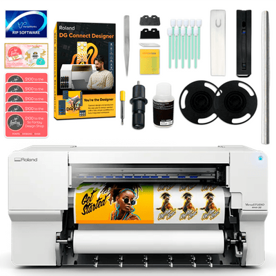 Roland BN2-30 Desktop 30" Eco-Solvent Printer & Cutter w/ Graphtec Vinyl CutterBN2-30 w/ CMMYK Inks - Swing Design6