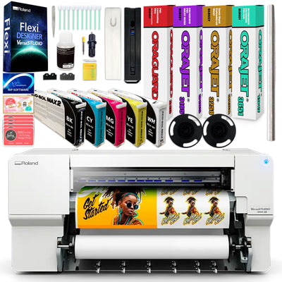 Roland BN2-30 Desktop 30&quot; Eco-Solvent Printer &amp; Cutter w/ Inks Roland BN2-30A Printers Roland BN2-30 w/ CMMYK Inks 
