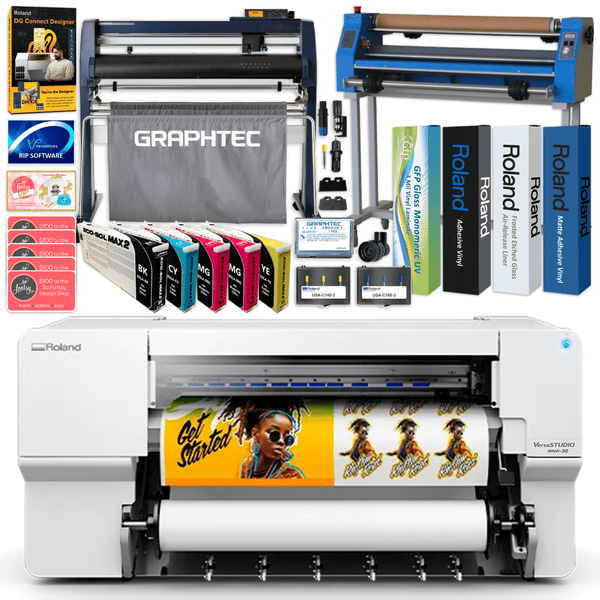 Roland BN2-30 Printer with Lamination Bundle | Swing Design