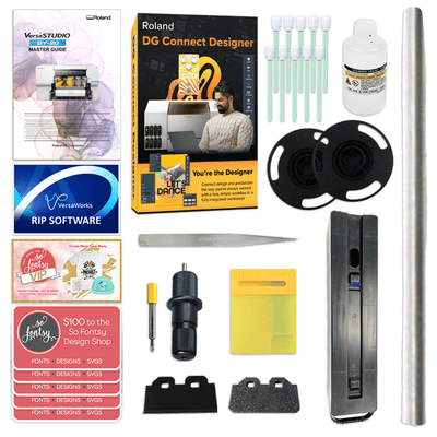 Roland BY-20 Direct to Film (DTF) 20" Wide Roll Printer Bundle - Swing Design4