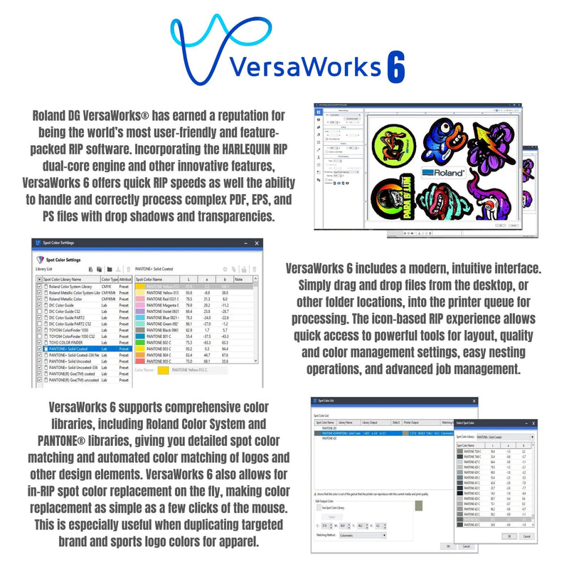 Roland BY-20 Direct to Film (DTF) Printer w/ 24" In-Line Slim Automatic Shaker DTF Bundles Roland 