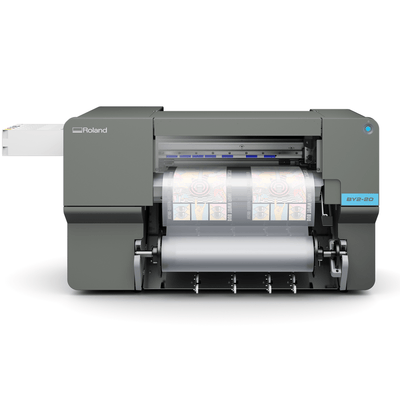 Roland BY2-20 DTF 20" Wide Roll Printer w/ 24" In-Line Oven Shaker Bundle 500 ml Ink Set Swing Design 8