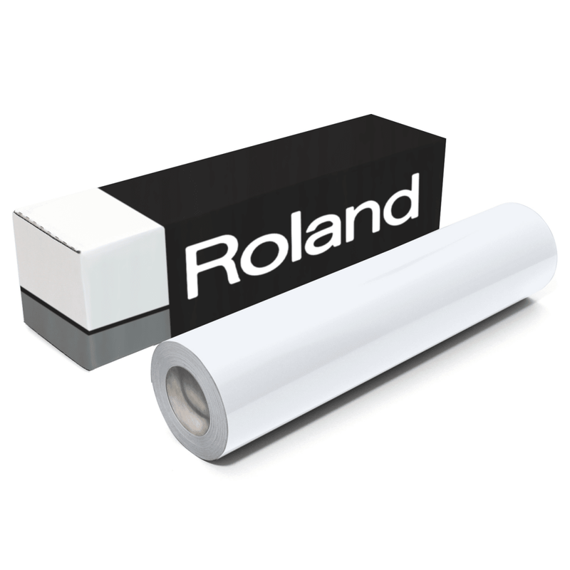 Roland Clear Static Cling - 20" x 50 FT Swing Design 4