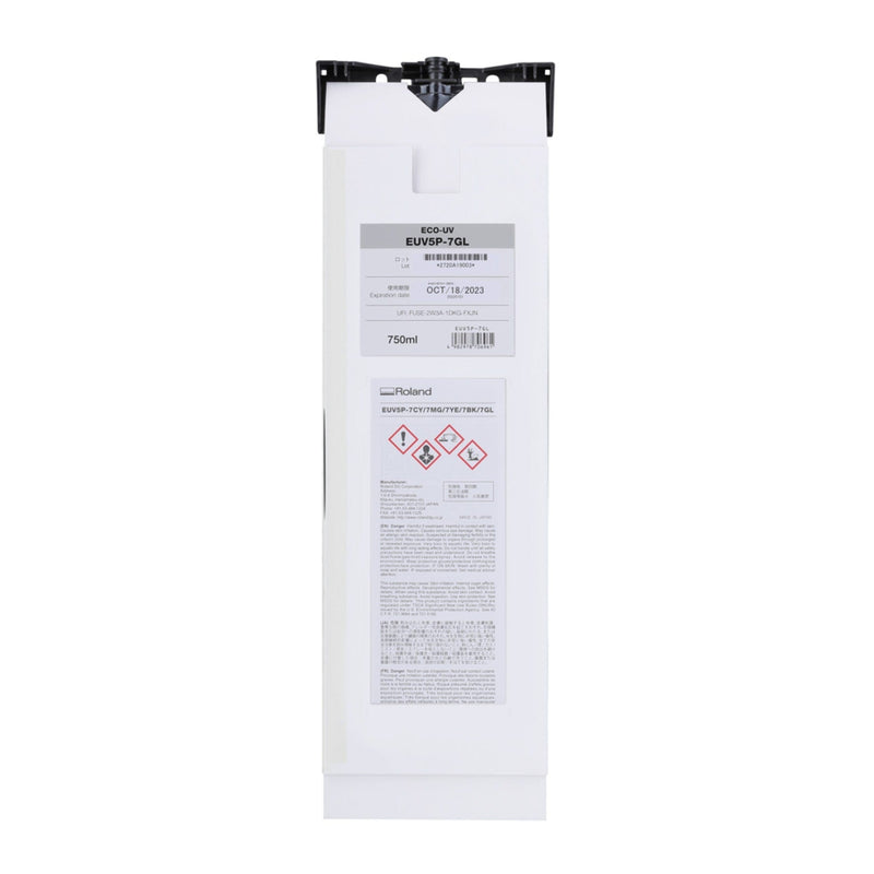 Roland Eco-UV EUV5 Ink Pouch EUV5P-7GL - Gloss 750 ml Eco Printers Roland 