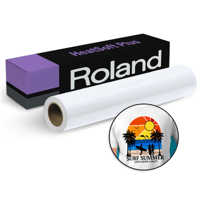 Roland HeatSoft PLUS Heat Transfer Vinyl (HTV) - 20" x 75 FT Eco Printers Roland 