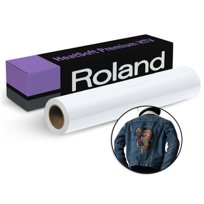 Roland HeatSoft Premium Heat Transfer Vinyl (HTV) - 20" x 75 FT Eco Printers Roland 