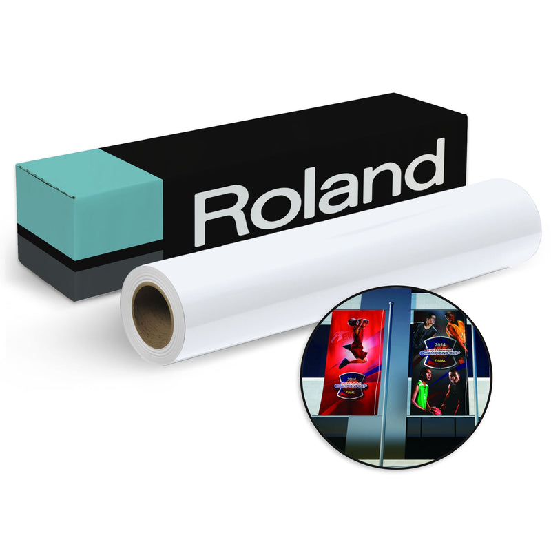 Roland Light Weight Banner Vinyl - 54" x 120 FT Eco Printers Roland 
