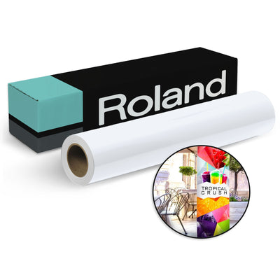Roland RolyPoly Banner Film - 20&quot; x 50 FT Eco Printers Roland 