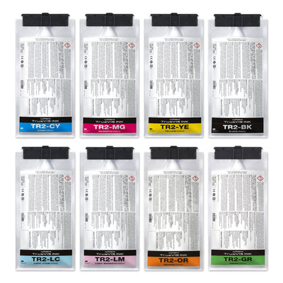 Roland TR2 Series Ink 500ml Bundle - CMYK + LcLmOrGr Eco Printers Roland 