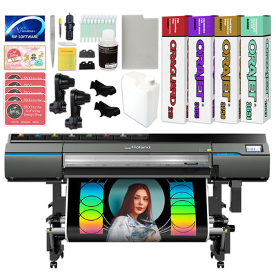 Roland TrueVIS VG3-540 54&quot; Eco-Solvent Printer &amp; Cutter with Orajet Bundle Eco Printers Roland 