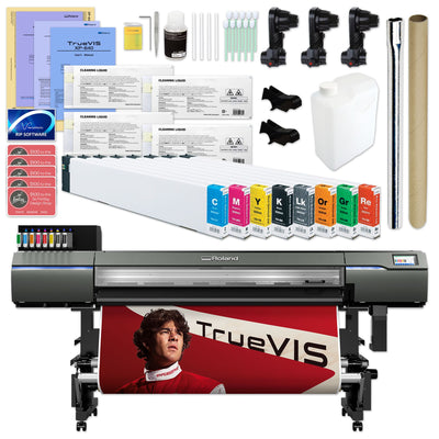 Roland TrueVIS XP-640 High-Speed Eco-Solvent Printer &amp; Ink Bundle - 64" Eco Printers Roland 