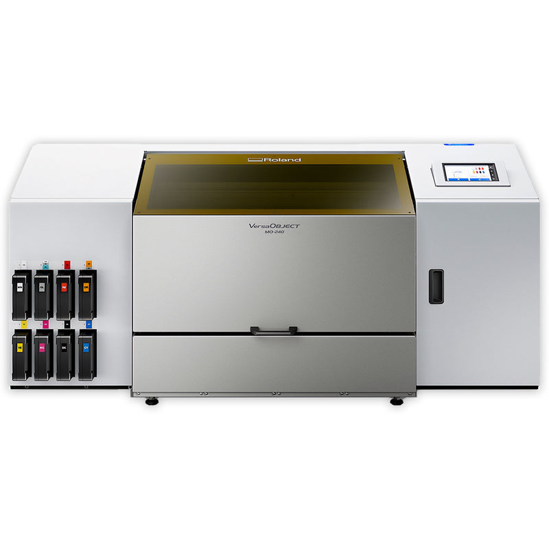 Roland VersaOBJECT MO-240 Direct-To-Object Benchtop UV Flatbed Printer 24” x 18” Eco Printers Roland 