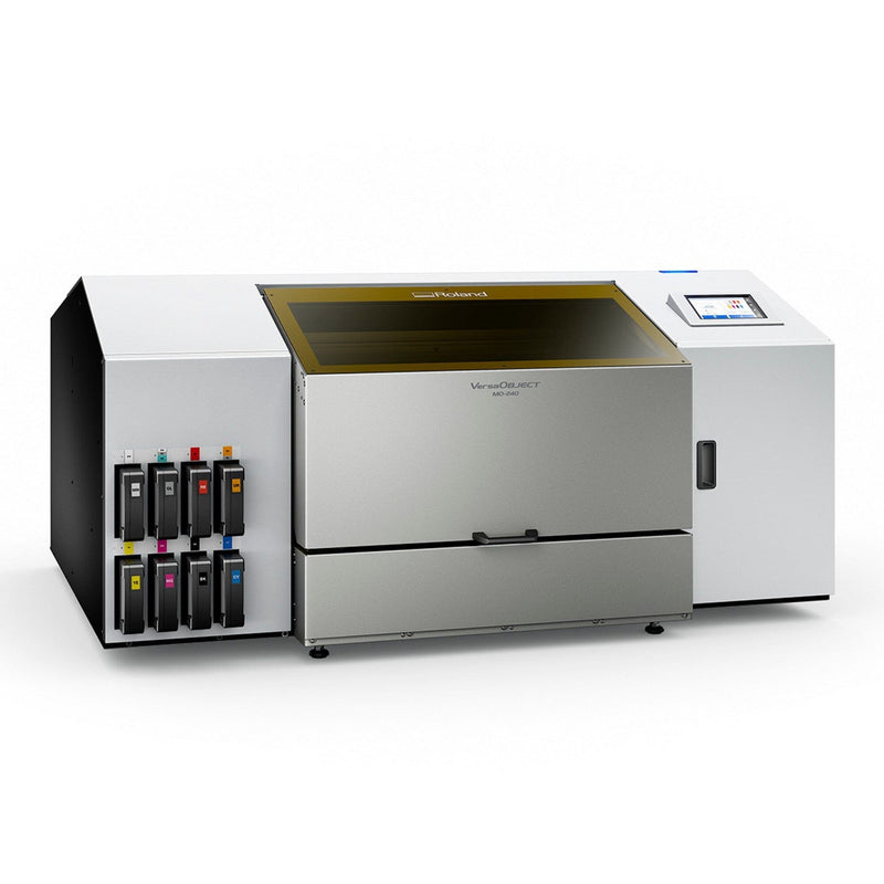 Roland VersaOBJECT MO-240 Direct-To-Object Benchtop UV Flatbed Printer 24” x 18” Eco Printers Roland 