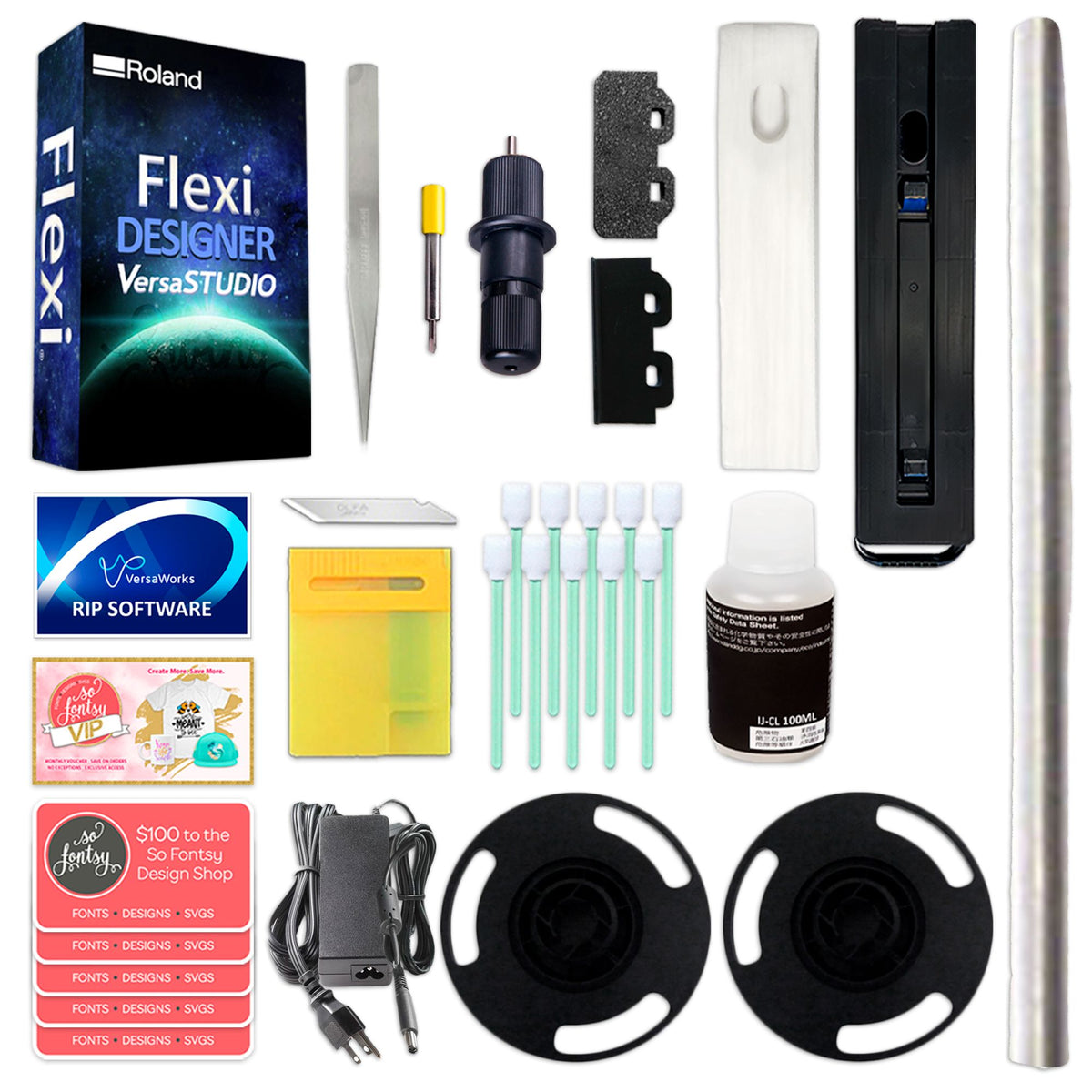 Roland VersaStudio BN2-30 Desktop 30&quot; Eco-Solvent Printer &amp; Cutter Bundle Roland BN2-30A Printers Roland 