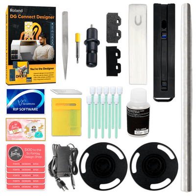Roland VersaStudio BN2-30 Desktop 30" Eco-Solvent Printer & Cutter Bundle - Swing Design5