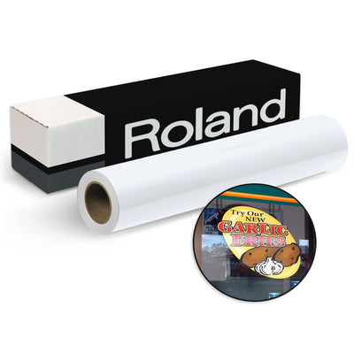 Roland White Static Cling - 30" x 75 FT Eco Printers Roland 