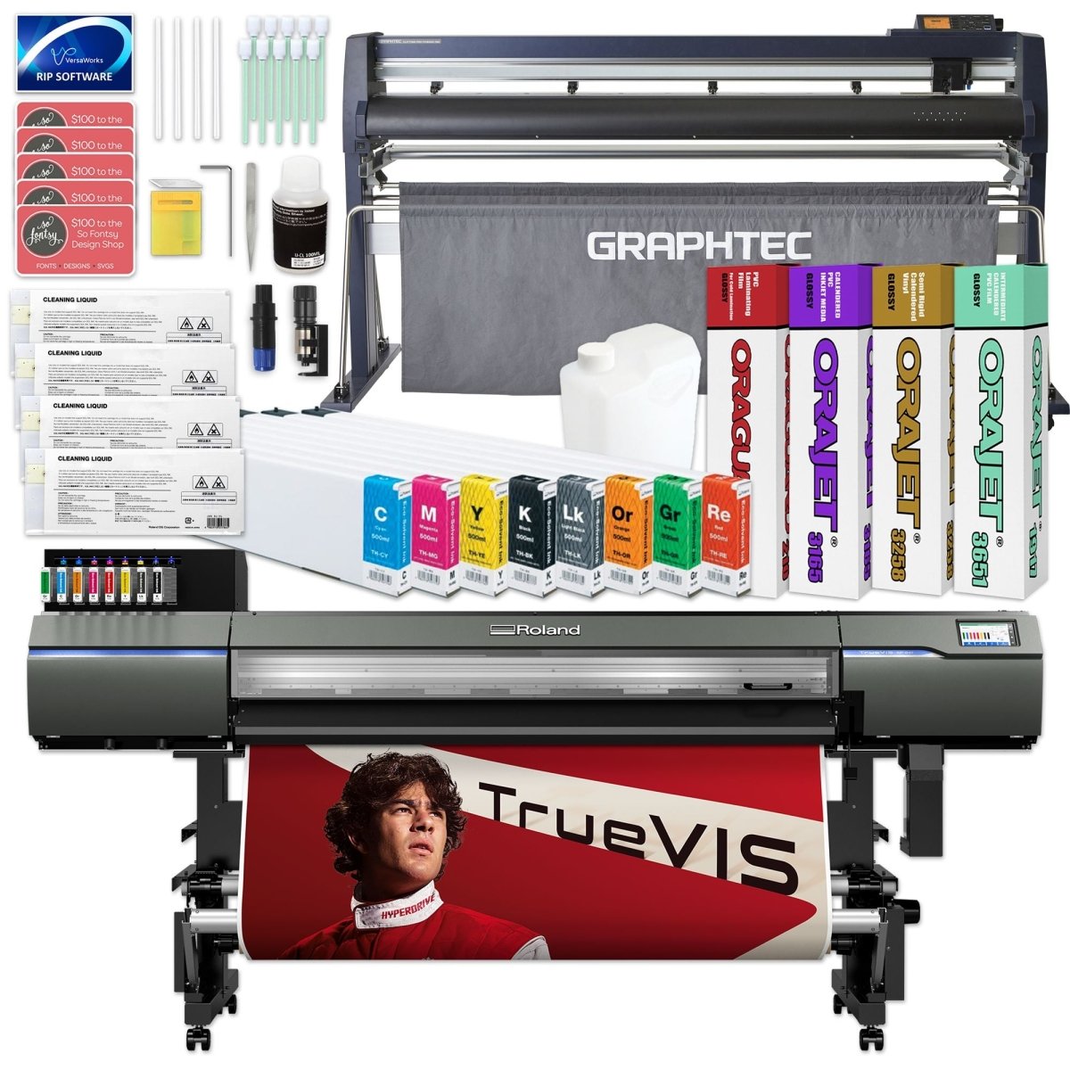 Roland XP-640 Eco-Solvent Printer & Cutter Bundle | Swing Design